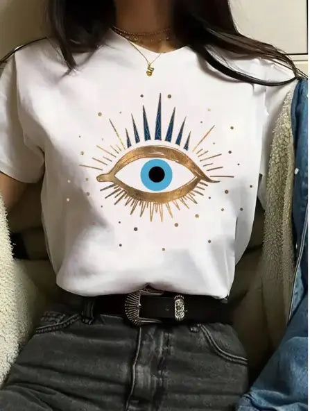 Cute/Evil Eye Casual Shirt