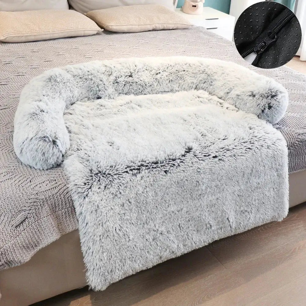 Waschbares Plüsch-Hundebettsofa