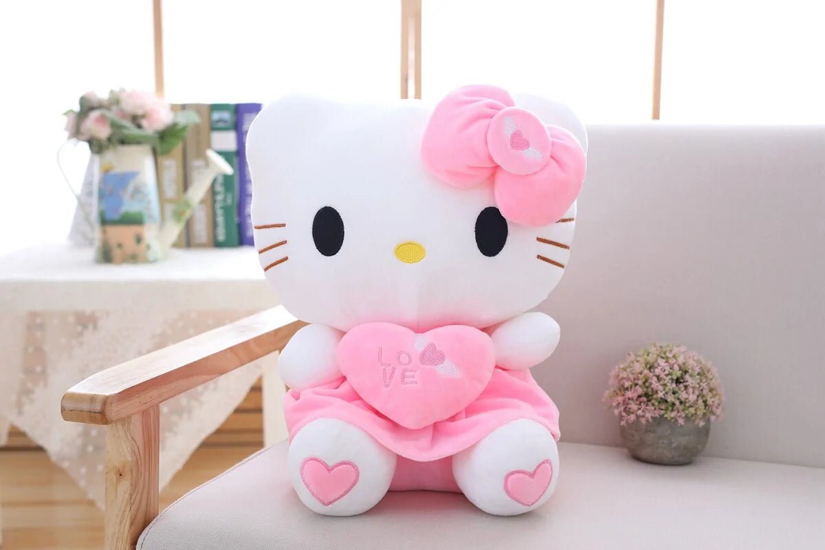 Sanrio Anime Plüsch-Dekokissen: Kawaii-Tiere für Heimdekoration und Geschenke