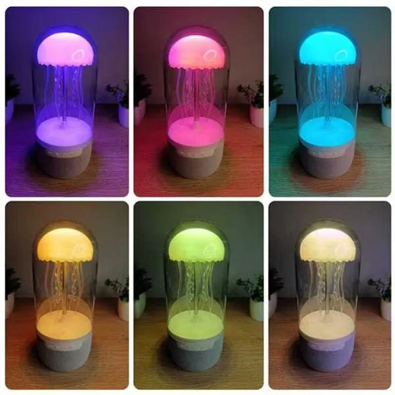 3-in-1 Creative Colorful Jellyfish Lamp