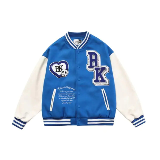 Retro Hip-Hop Y2K Straßenjacke