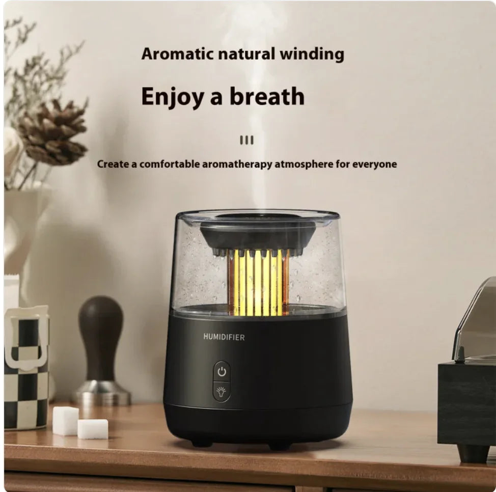 New Flame Aromatherapy Humidifier Super Large Spray Volume