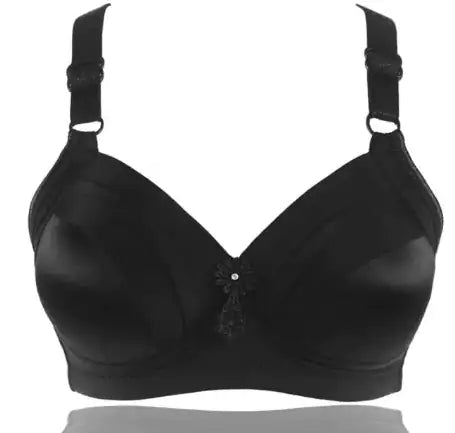 Atmungsaktives Baumwoll-Bralette, modische Dessous, ohne Bügel, Übergröße