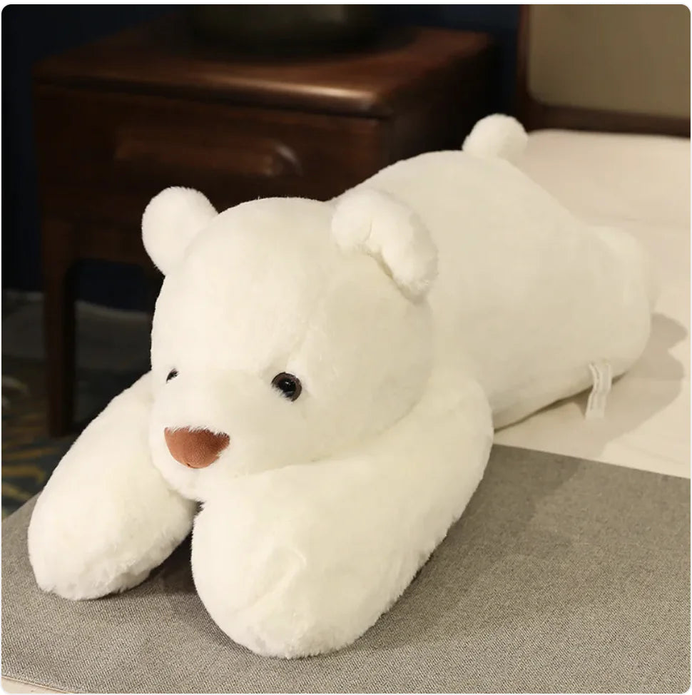 Lying Bear Plush Sleep Companion