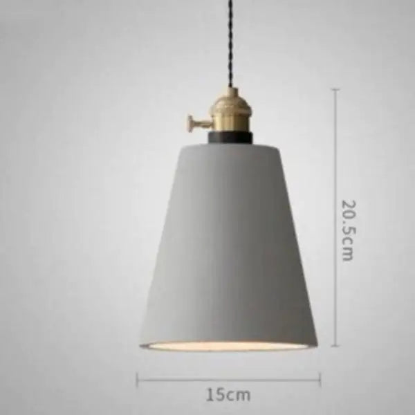 Vintage Style Cemented Pendant Light