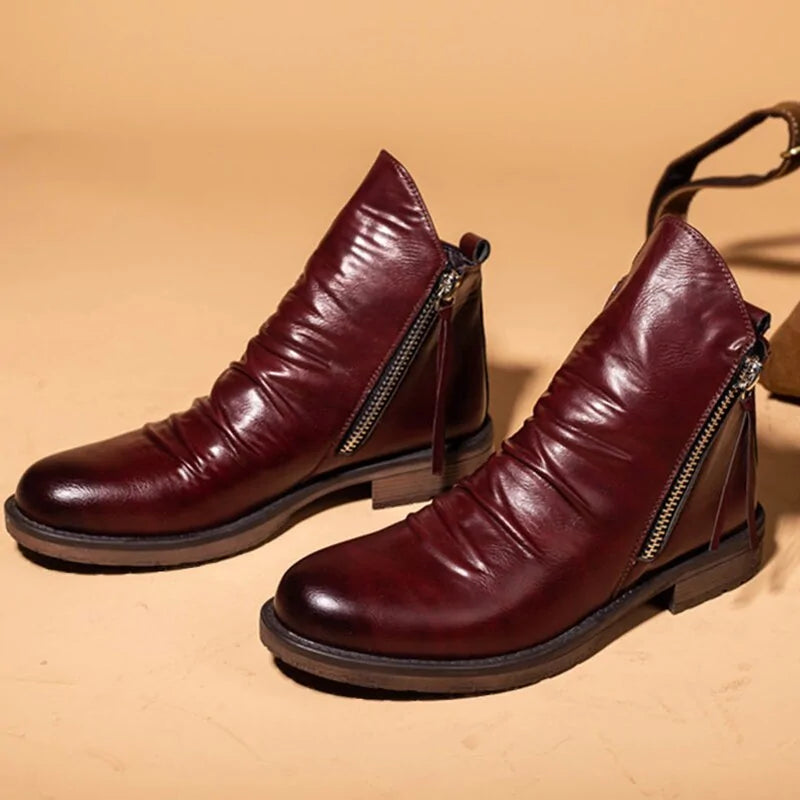 Men's Leather Boots