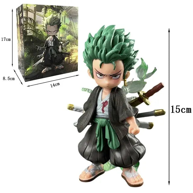 Zoro One-Piece Action Figure PVC Anime Model Collection Toy