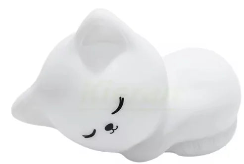 Silicone Cat Seven Colors LED Night Lights