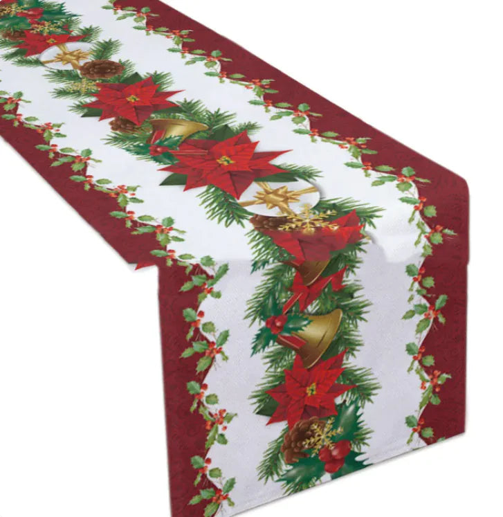 Festive Holiday Table Runner