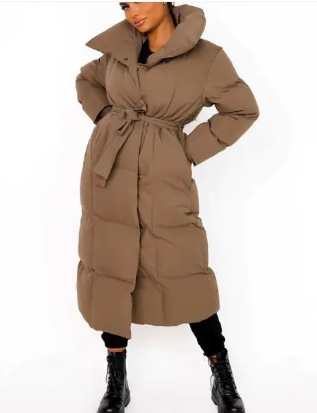 Malina Thick Loose Parka Coat