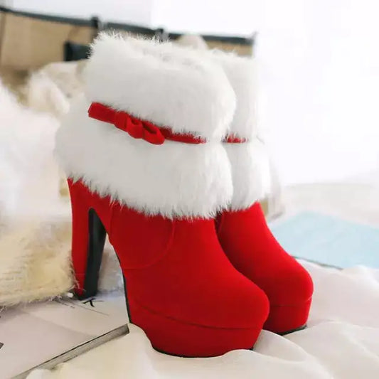 Boots Christmas High Heels