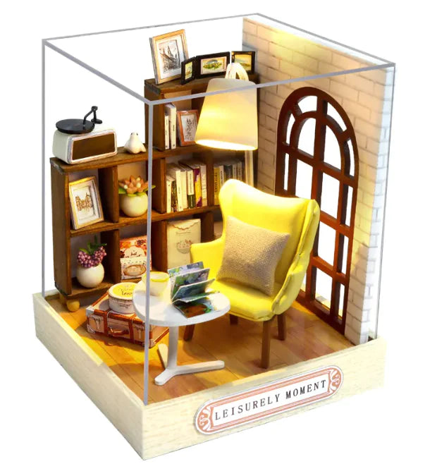 Manual Assembly Model Toy Small House Creative