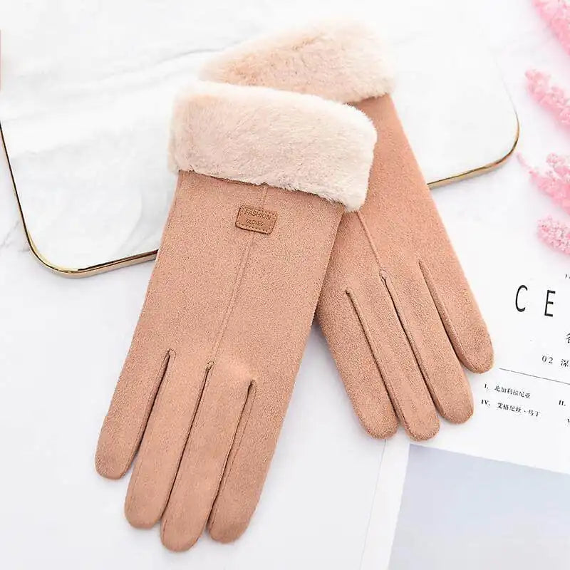 Winter Thick Plush Gloves