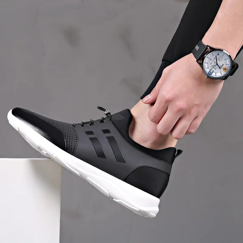 2022 Men&#39;s Shoes Quality Lycra+ Cow Leather Shoes Brand