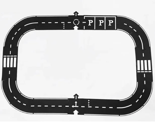 Puzzle-Rennbahn-Set