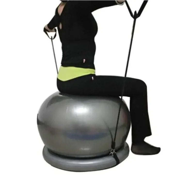 Yoga Ball with Non-Slip Base