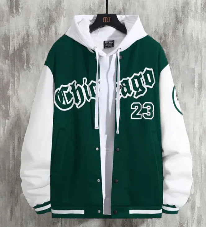 American Baseball Jacket Baggy Casual Jacket