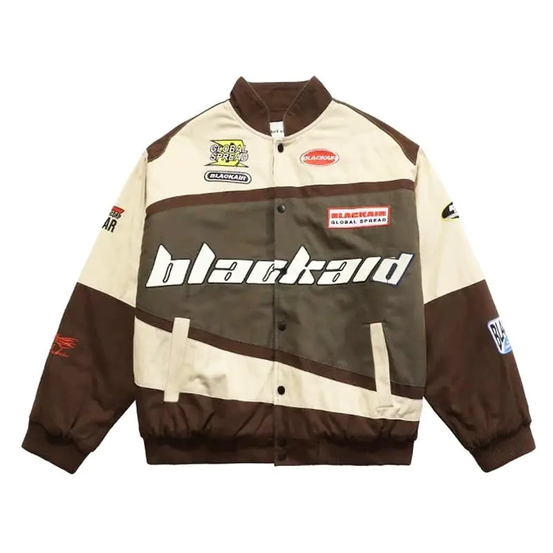 Retro Hip-Hop Y2K Straßenjacke