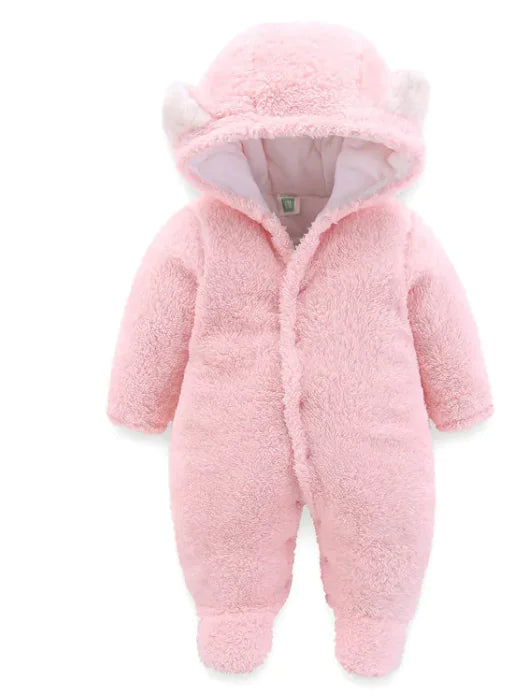 Winter Baby Overall Neugeborenen Warme Dicke Baby Strampler