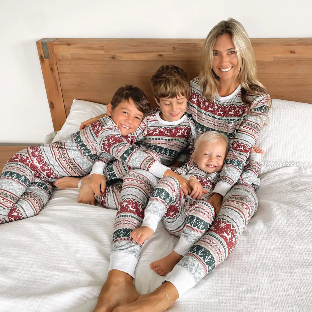 Weihnachts-Familien-Pyjama-Set