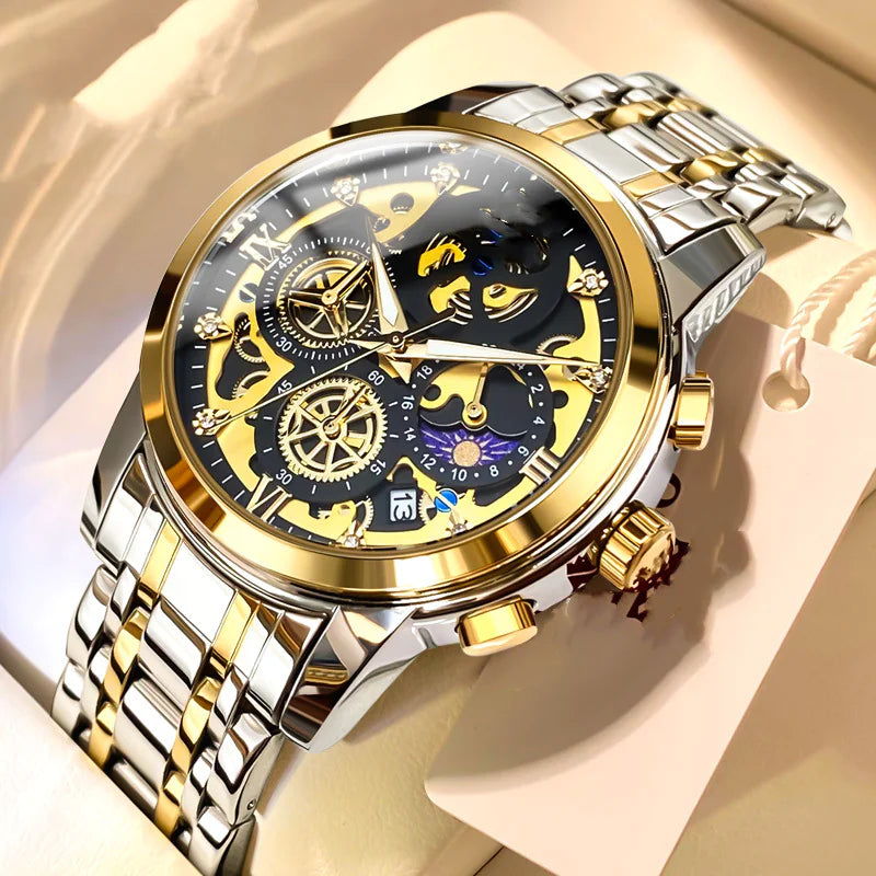 Chrono Elite Single Calendar Quartz Watch Men