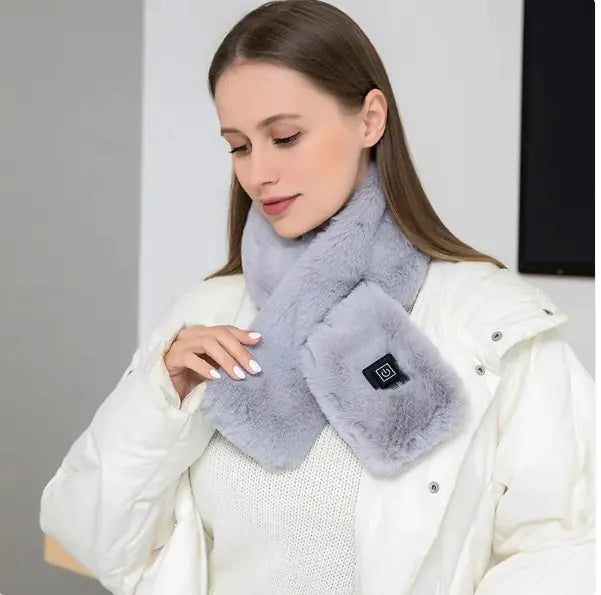 USB Heating Scarf For Woman