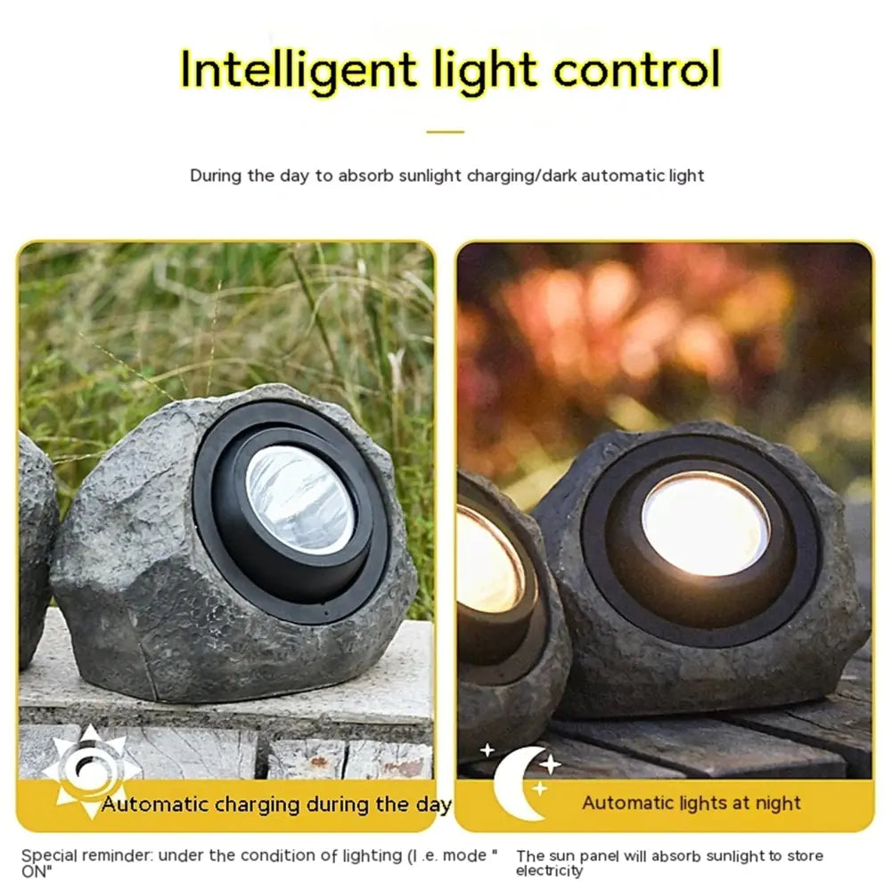 Waterproof Solar Powered Rock Light