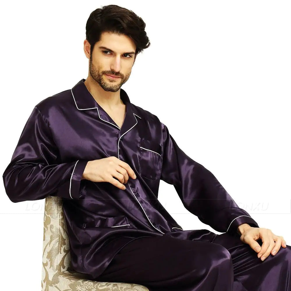 Nachtwäsche-Pyjama-Set für Herren