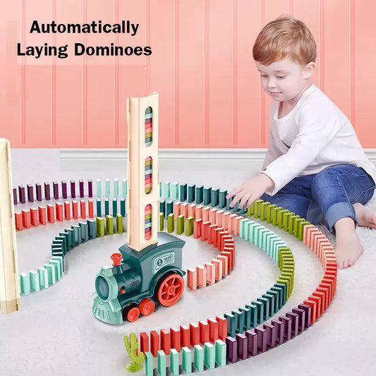 Electric Domino Train Car Set