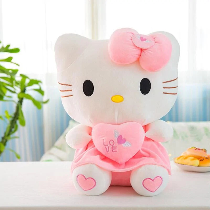 Sanrio Anime Plüsch-Dekokissen: Kawaii-Tiere für Heimdekoration und Geschenke