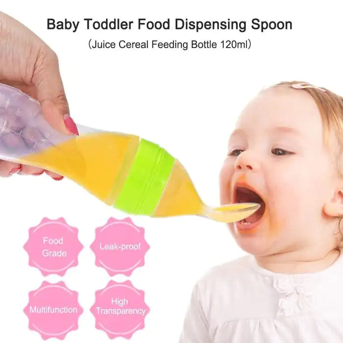 Silicone Feeding Bottle Spoon