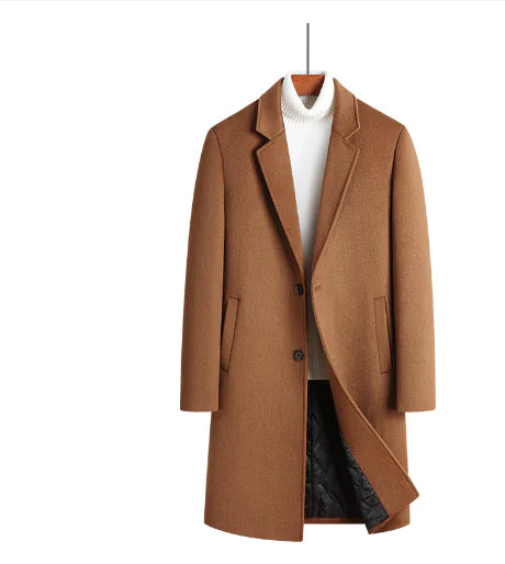 Woll-Trenchcoat für Herren