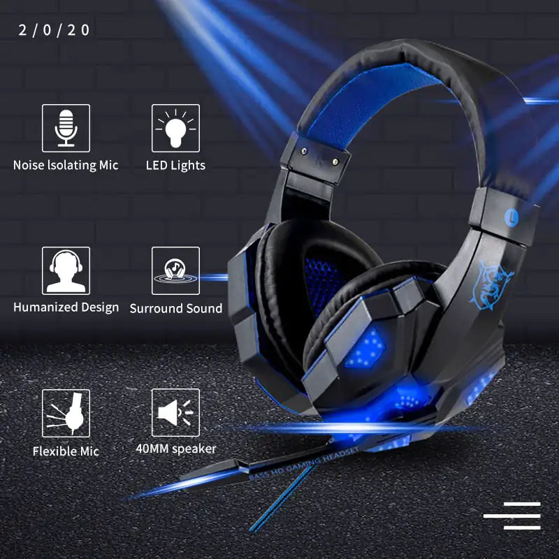 Kabelgebundenes Gamer-Headset