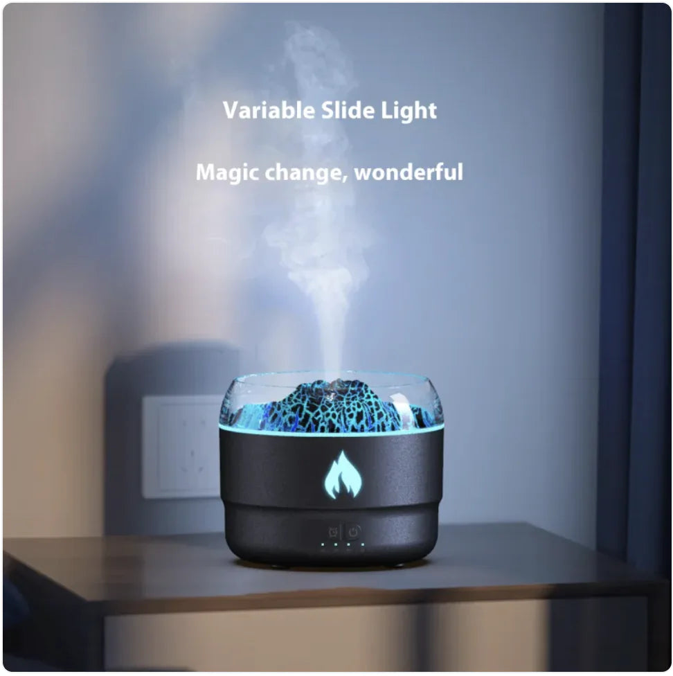 New Flame Aromatherapy Humidifier Super Large Spray Volume