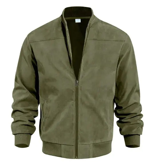 Men's Suede Leather Jacket