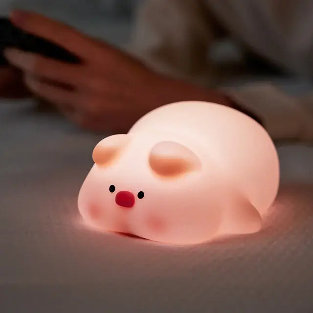 Rechargeable Silicone LED Animal Night Lights