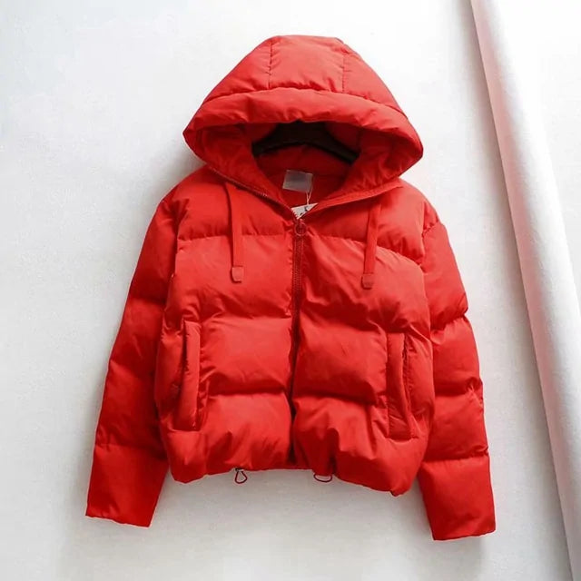 Cotton Padded Jacket Winter Hooded