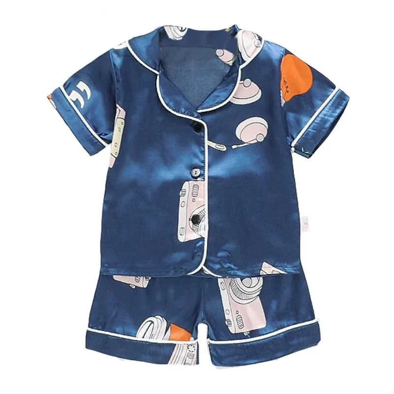 Children's Pajamas Set Baby Suit