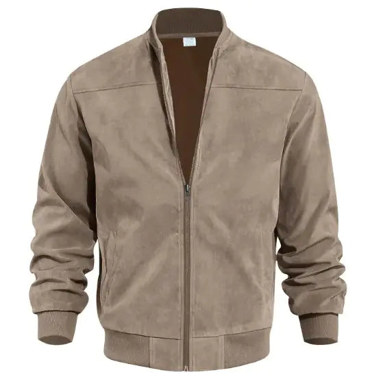 Men's Suede Leather Jacket