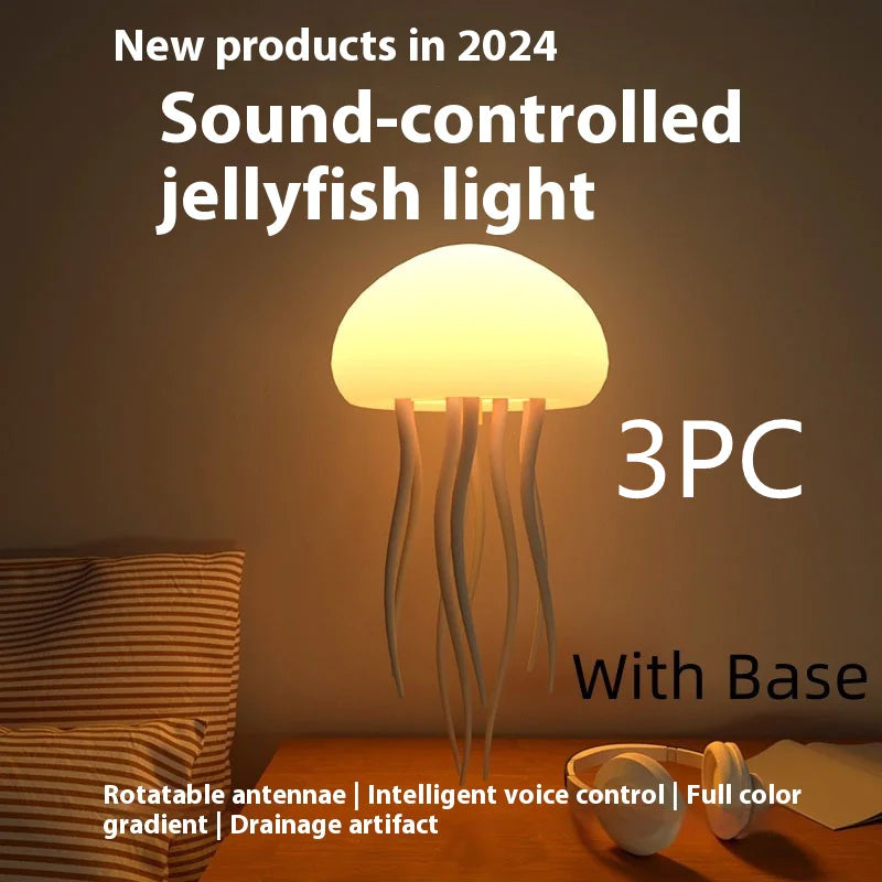 Floating Jellyfish Night Light