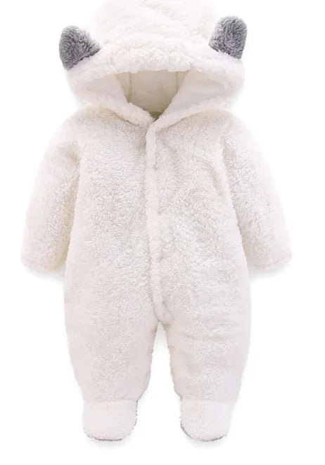 Winter Baby Overall Neugeborenen Warme Dicke Baby Strampler