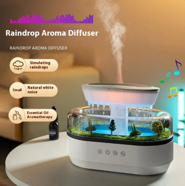 Micro Landscape Raindrop Aroma Diffuser