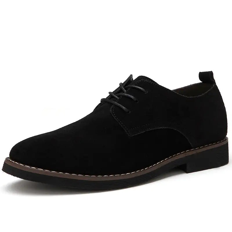 The Roxida - Suede Leather Oxford Shoes For Men