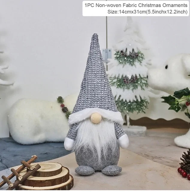 Gnome Christmas Faceless Doll