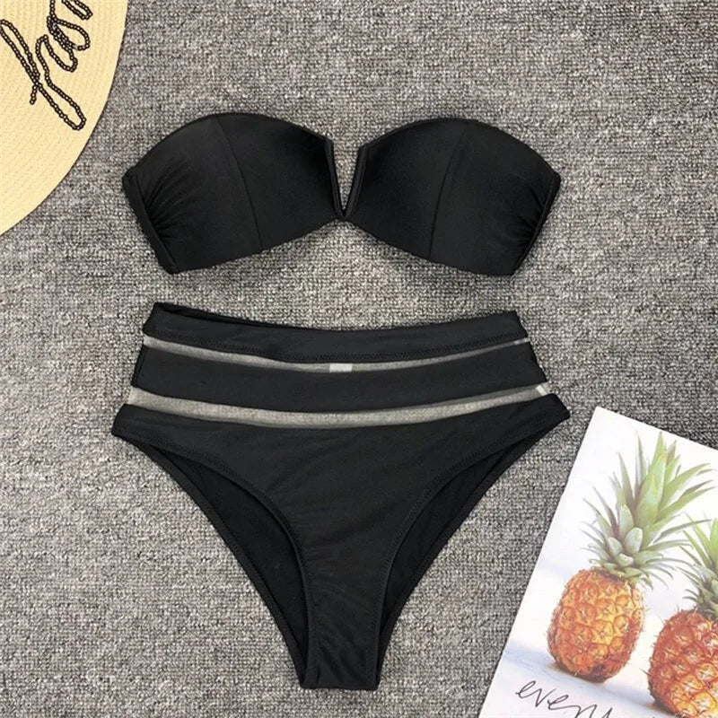 Padded Bathing Suit Bikinis Set