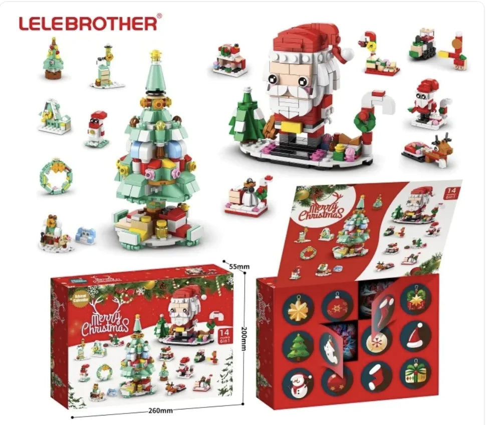 Christmas Blind Box Poking Hole Music Children Assembling