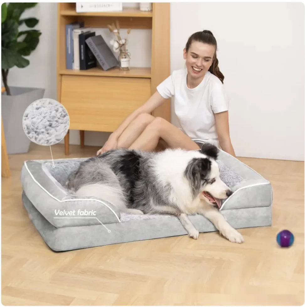 Removable & Washable U-Shaped Pet Sofa