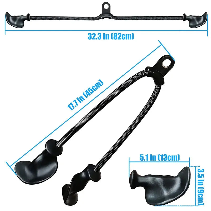 Ergonomisches Trizepsseil