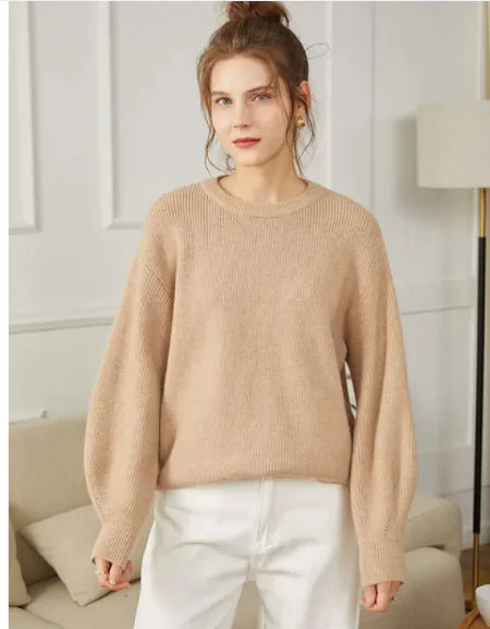 Warm Women's Sweaters Thick Autumn Winter Women's Wool