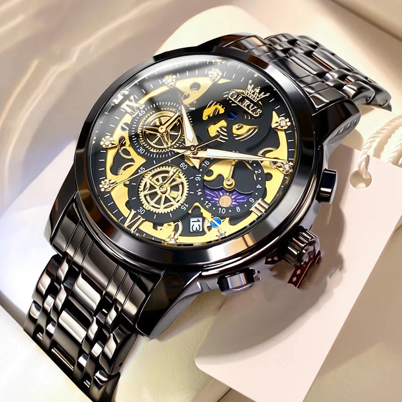 Chrono Elite Single Calendar Quartz Watch Men